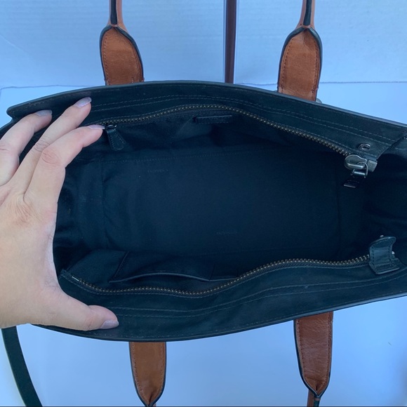 SOLD Coach Swagger 37 Colorblock Ginger - Picture 6 of 8